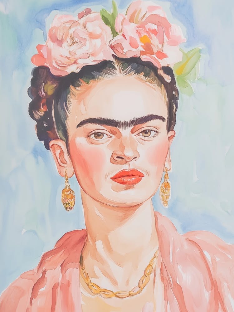 Frida In Pink Dress