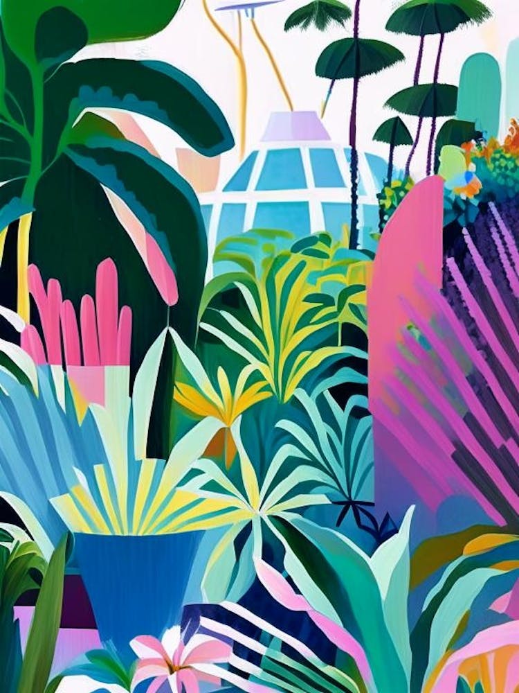 Gardens By The Bay, Singapore Abstract Still Life