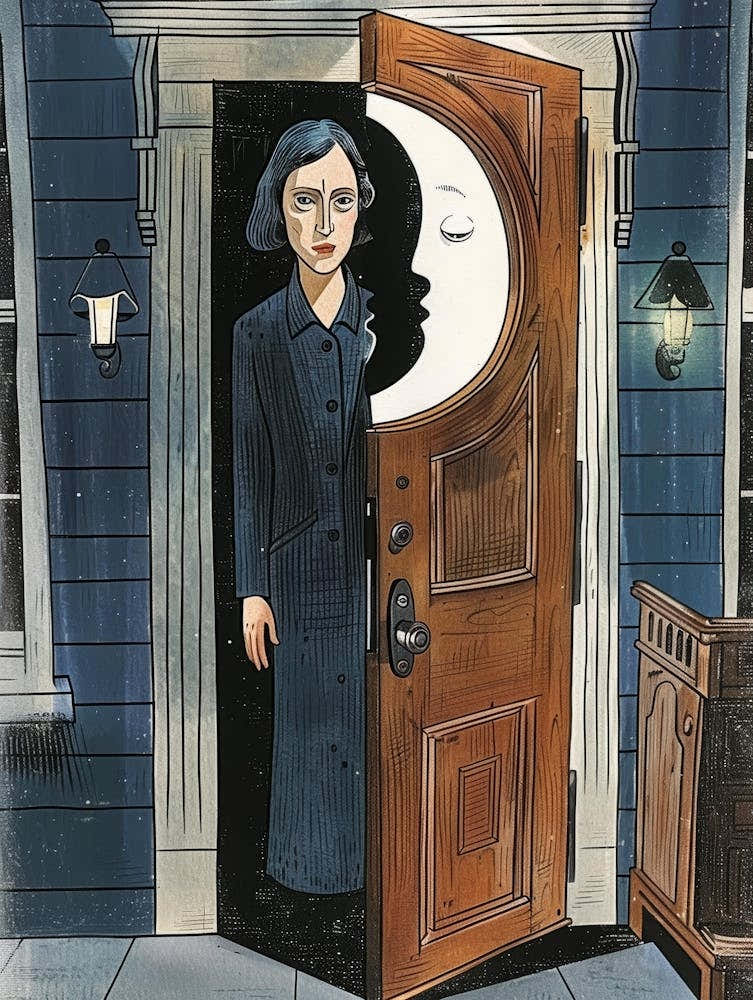 Woman In The Doorway