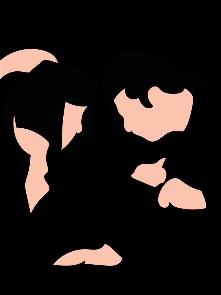 Pulp Fiction Dance Cut Out