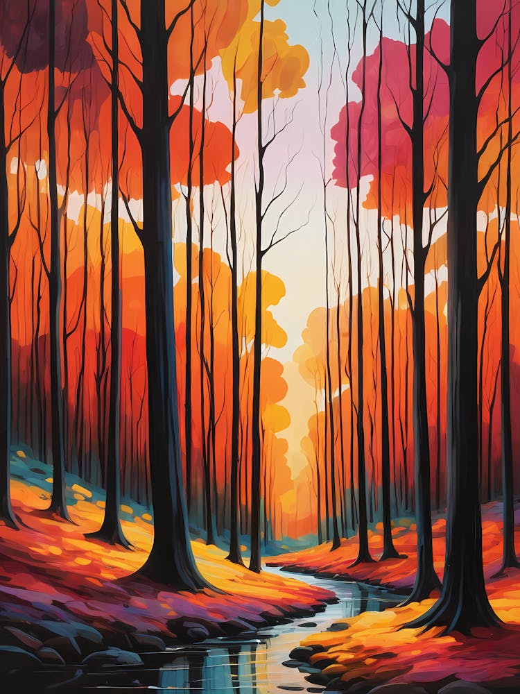 Sunset In The Woods 11