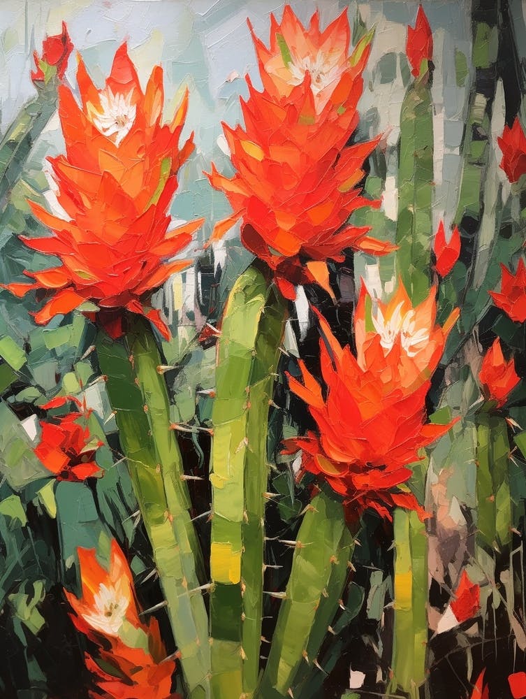 Cactus Painting Trichocereus 2