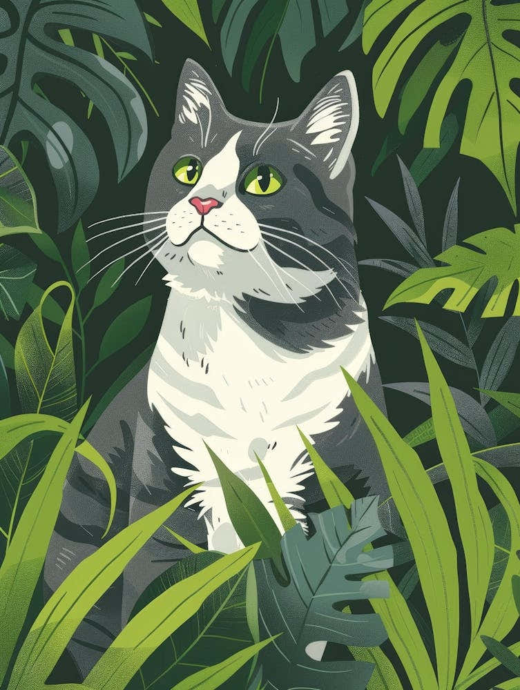 Cat In The Jungle 30