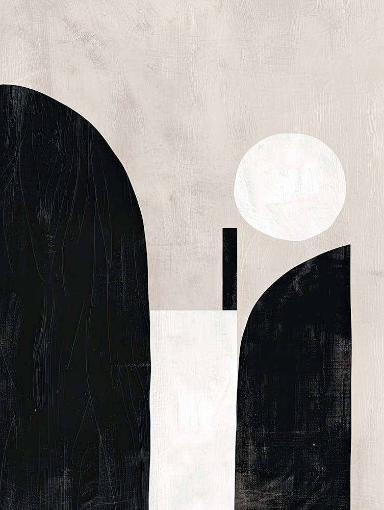 Submerged Geometry Bauhaus Minimalist