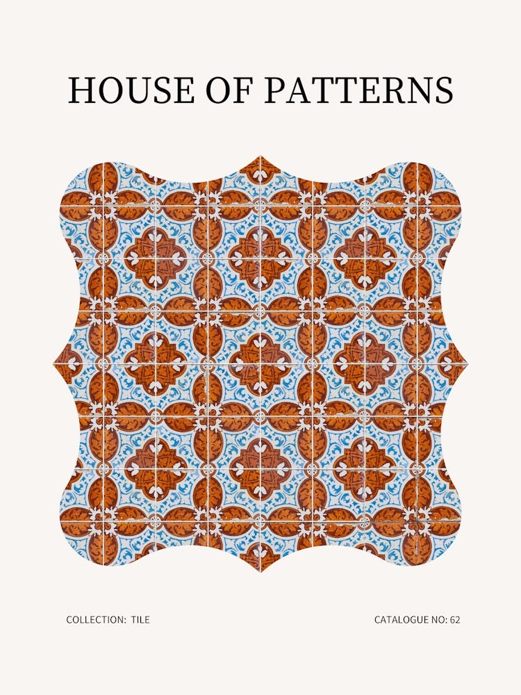 Tile Pattern Poster 63
