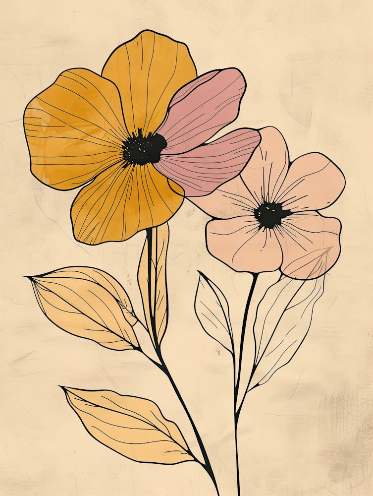 Los Angeles Flower Market Boho Minimalist Style 1