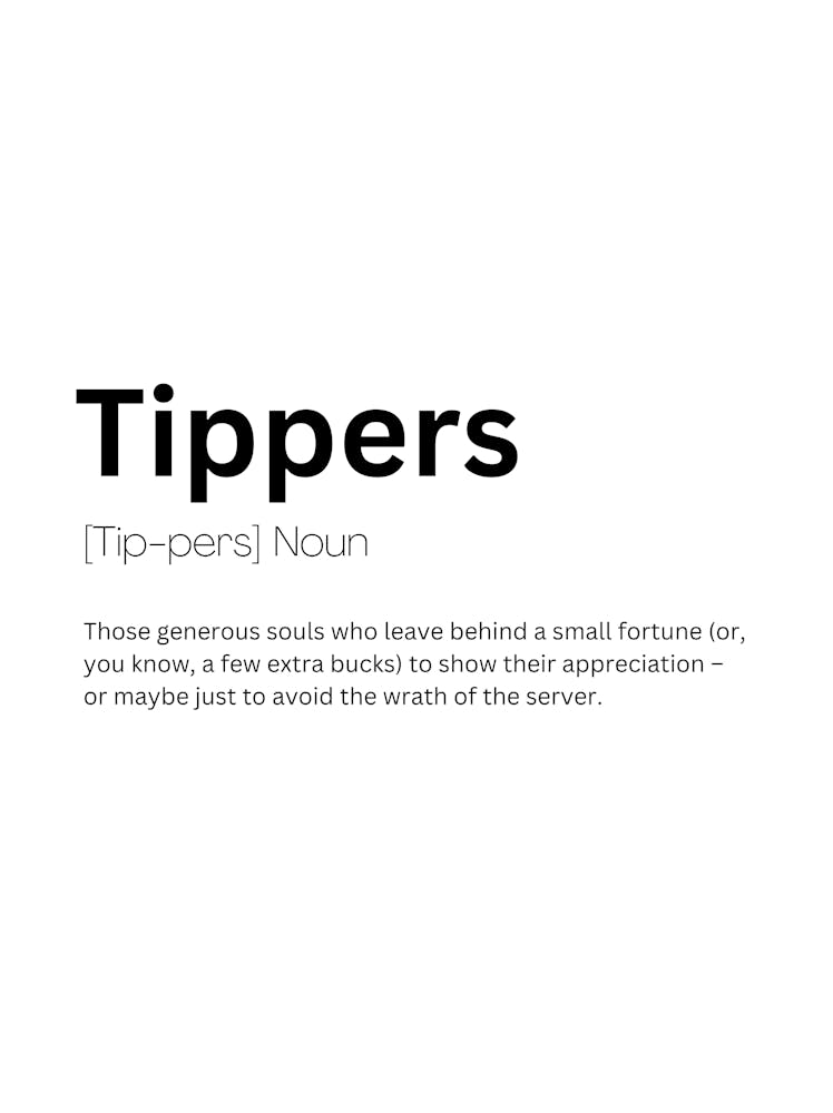 Tippers Definition Meaning