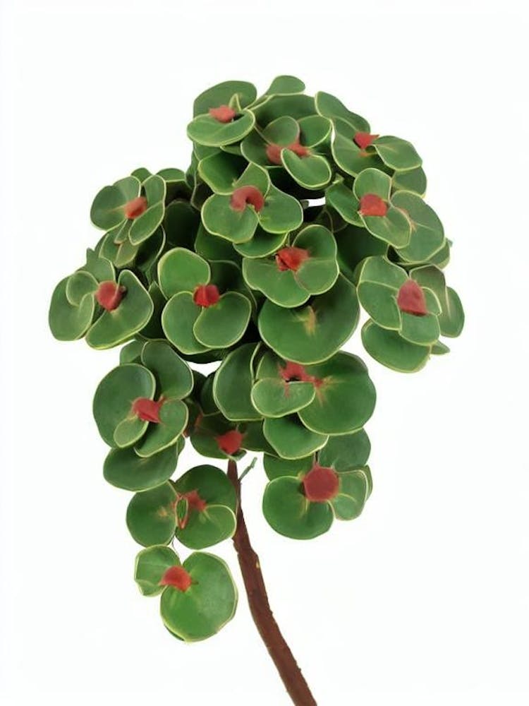 Poinsettia Care (Euphorbia Pulcherrima) Watercolor