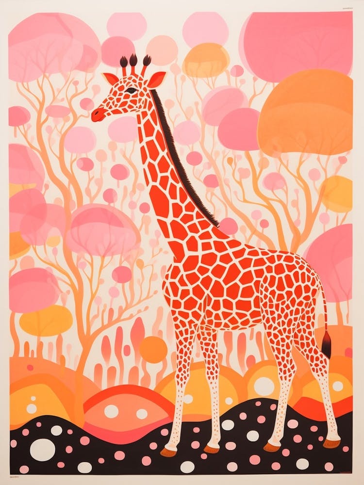 Giraffe Tree Patterns 2