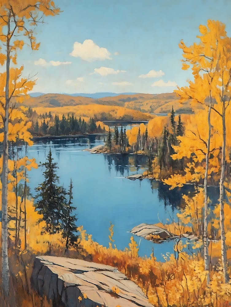 Beautiful Autumn Painting 10