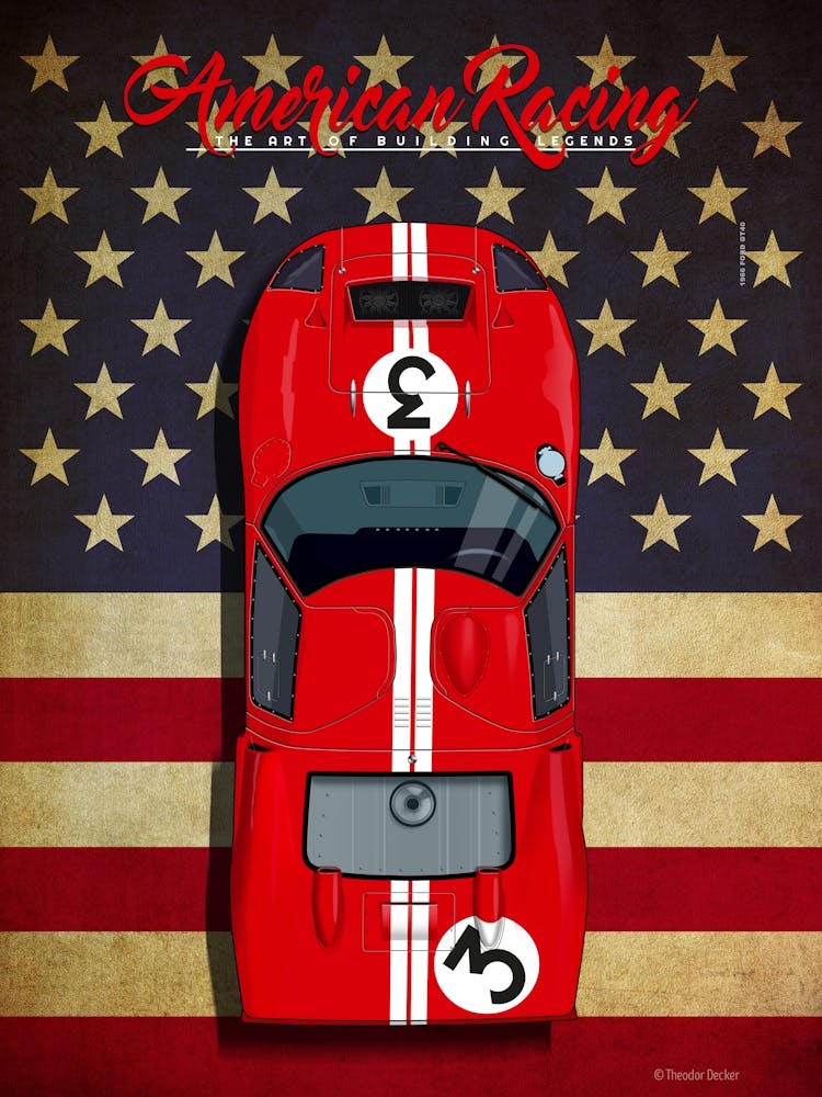 American Racing Ford GT40 No.3