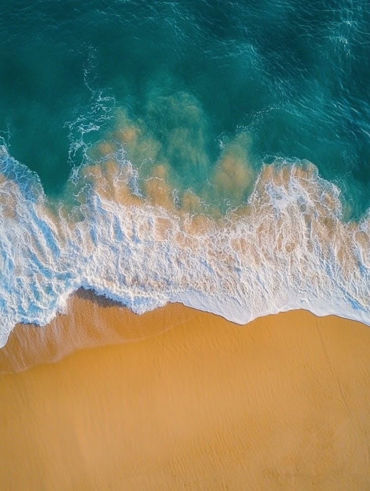Aerial View Of A Beach 31