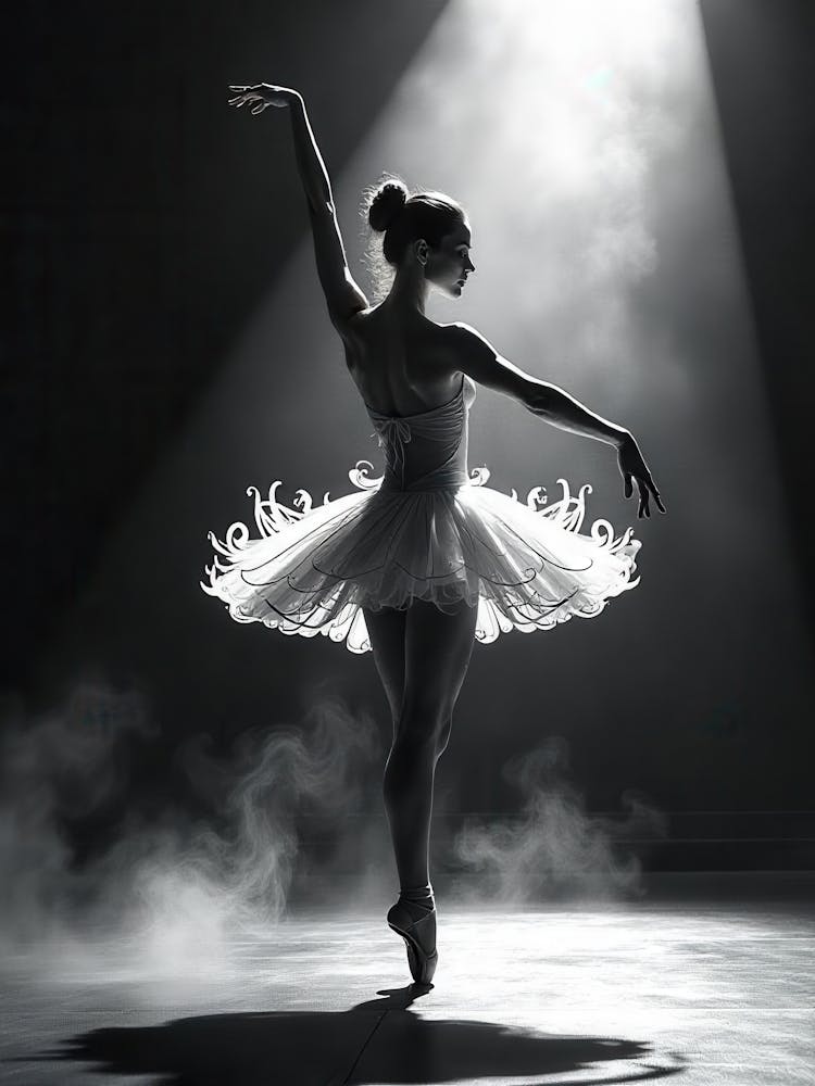 Ballerina Silhouette
