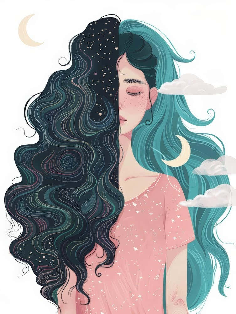 Girl With Long Hair 14