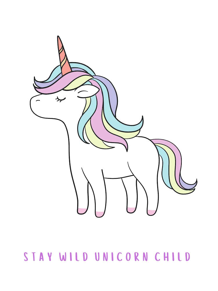 Stay Wild Unicorn Child