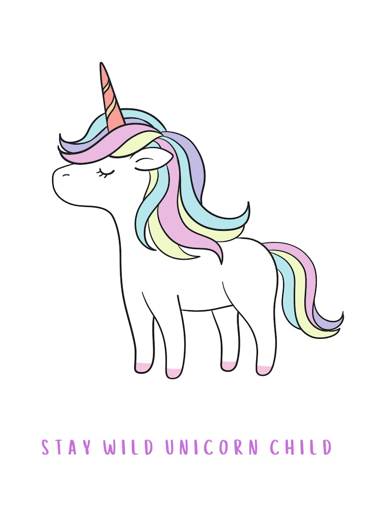 Stay Wild Unicorn Child