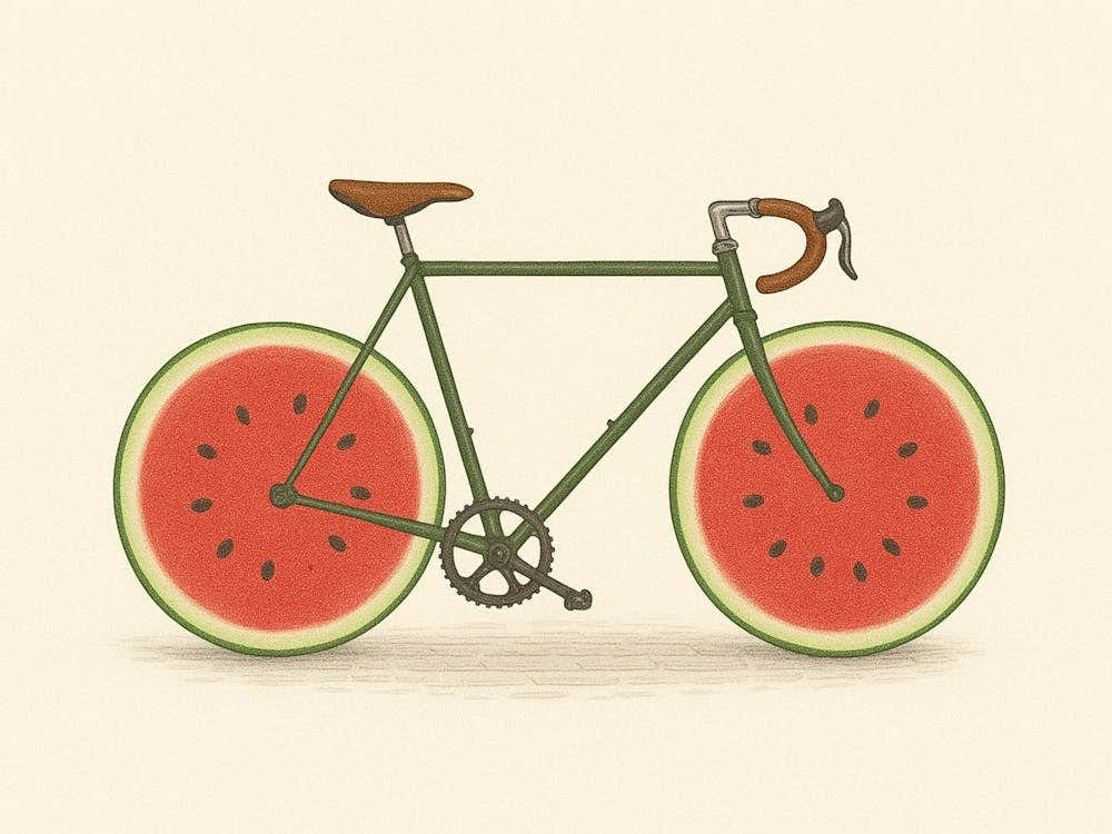 Watermelon Bike