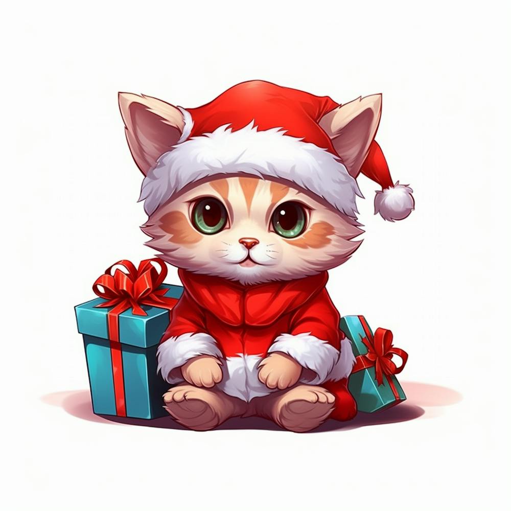 Santa Cat