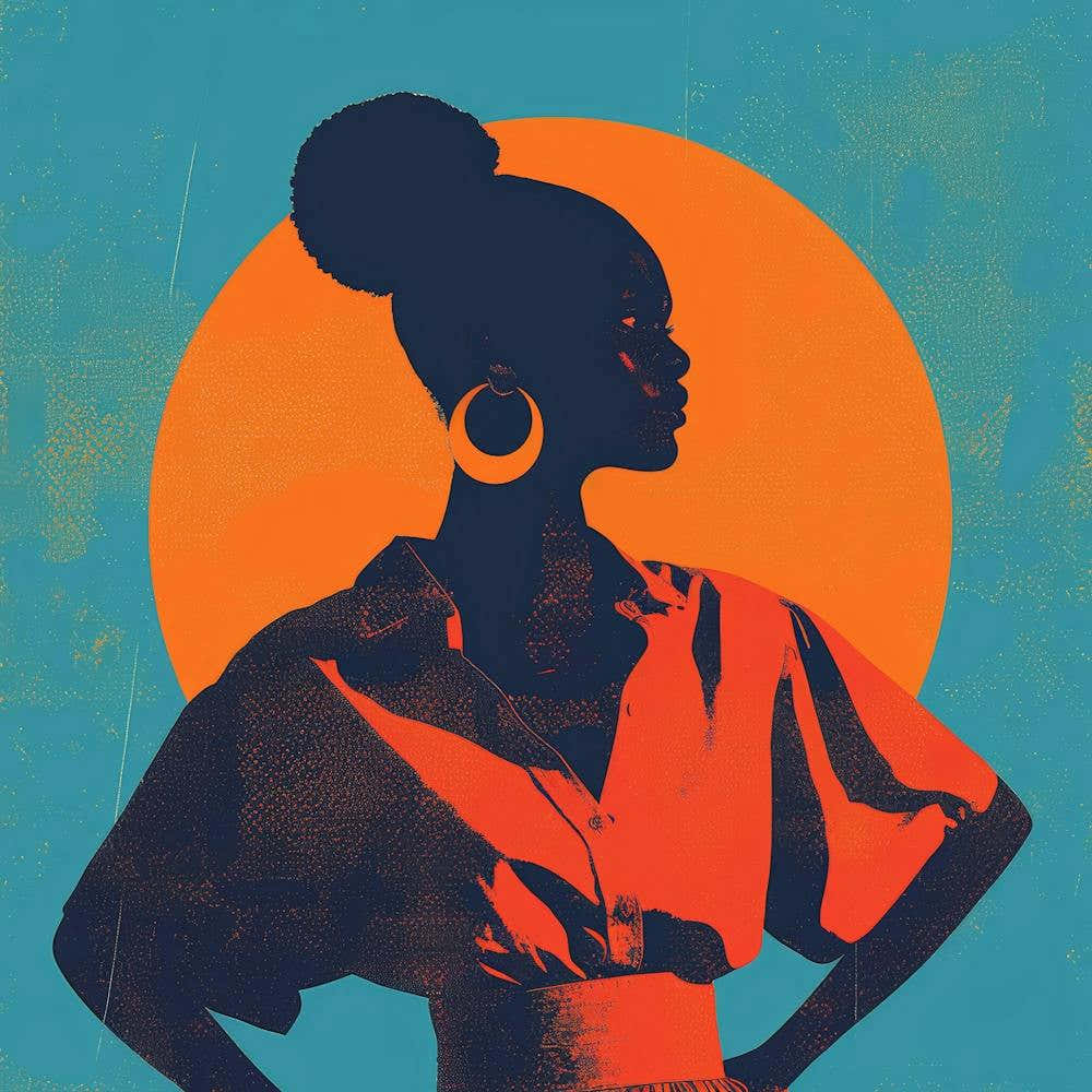 Afro-American Woman 30