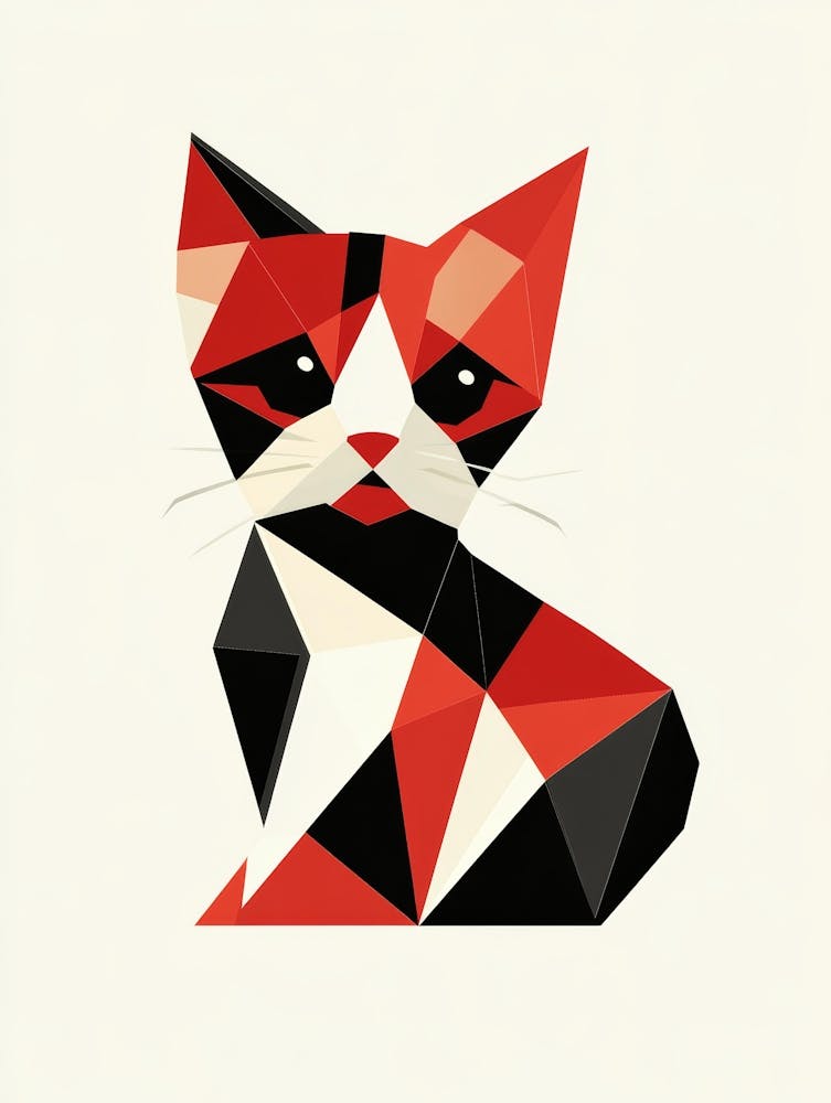 Geometric Cat 2