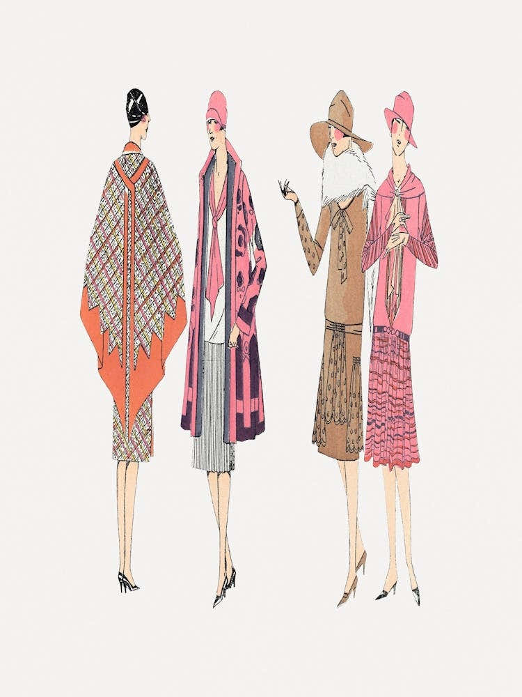 Deco Fashion Illustration