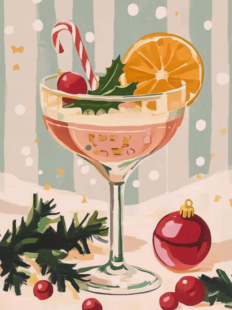 Festive Christmas Cocktail