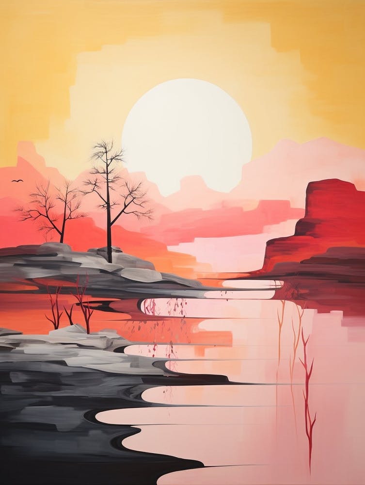 Abstract Minimalist Landscape 6