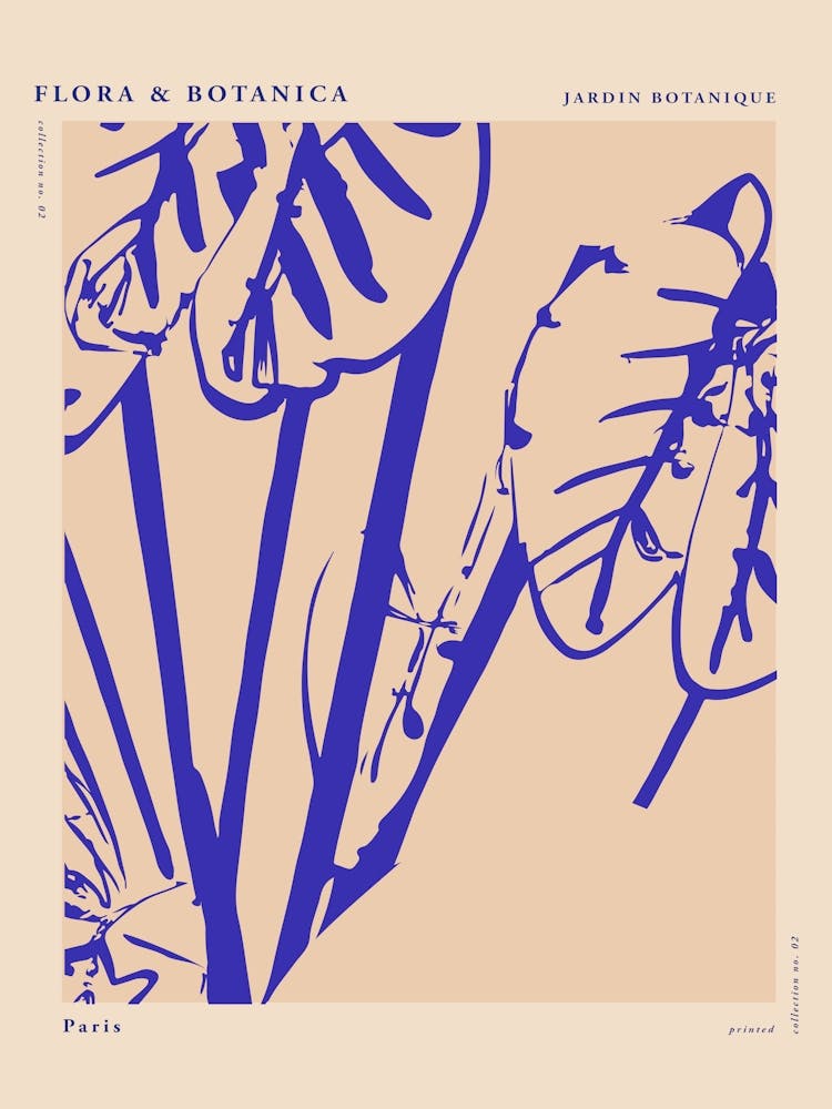 Flora botanica line no 03