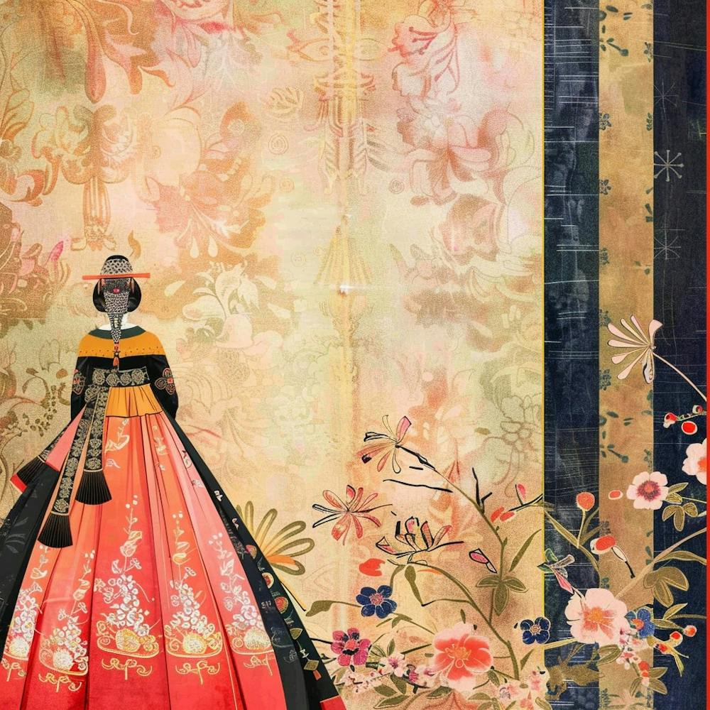 Chuseok Themed Banner Texture With Korean Tradit 1718396432 2