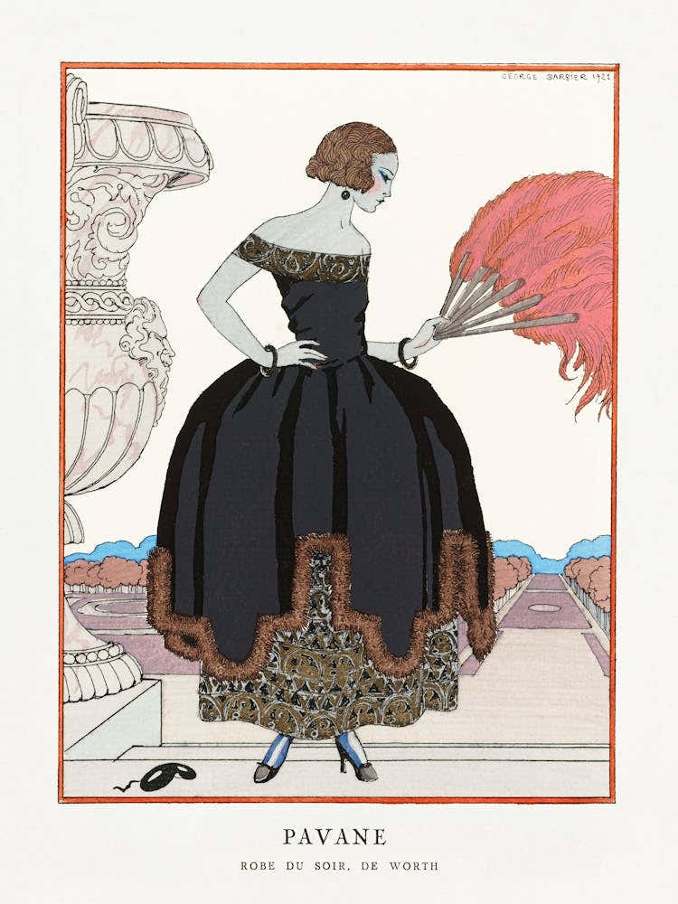 Pavane (1921), George Barbier