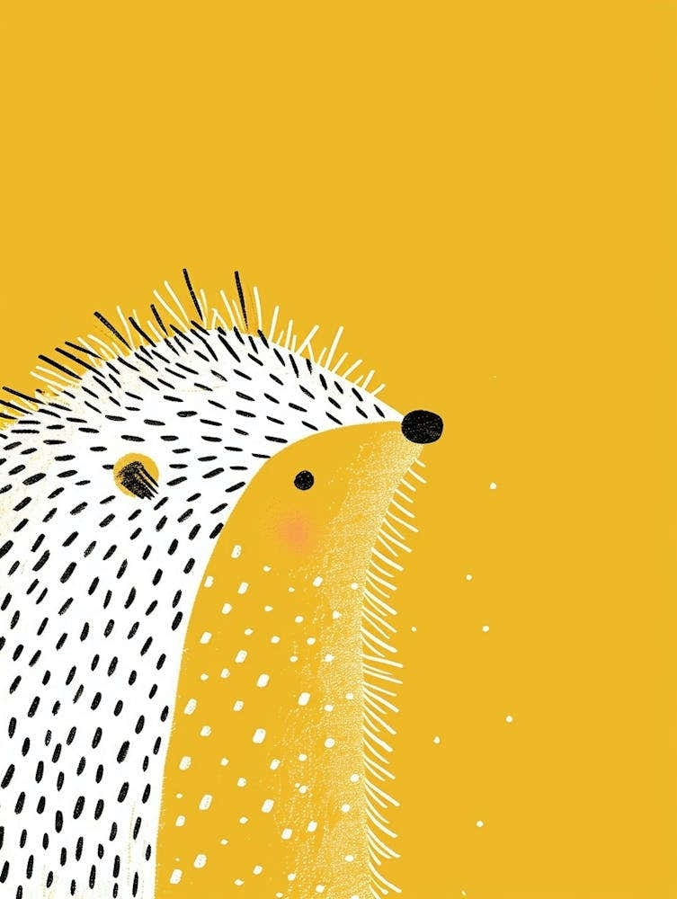 Yellow Porcupine 3