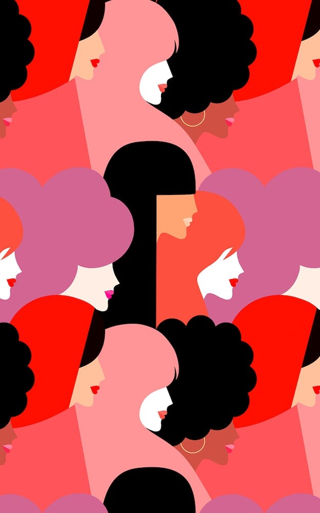 Girl Power We Persist Coral