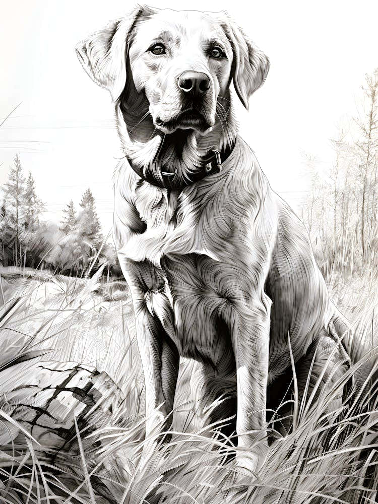 Canine Dreams Dog In Repose