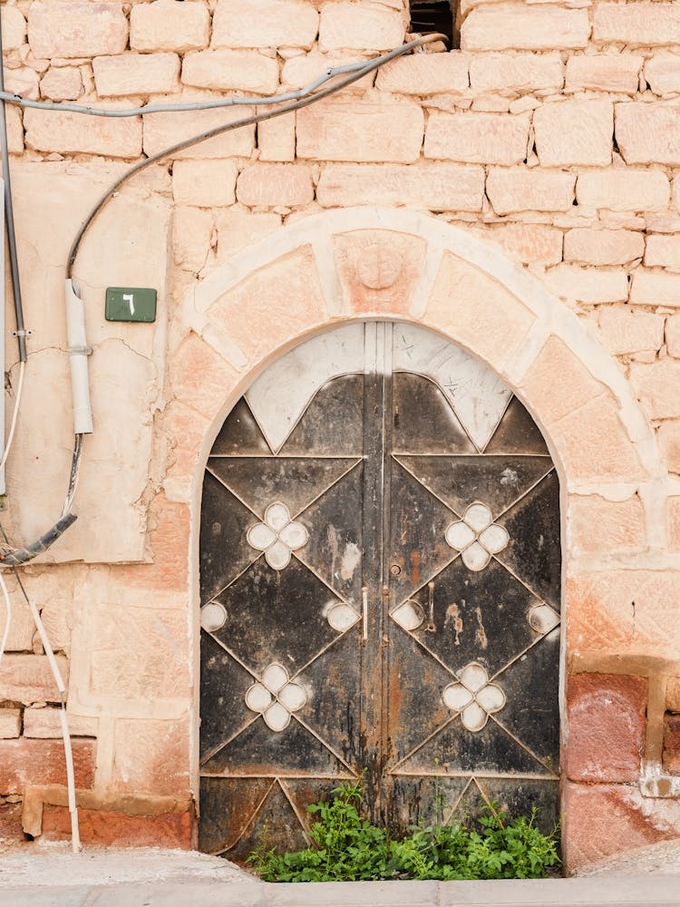 Door Of A House In Saudi Arabia
