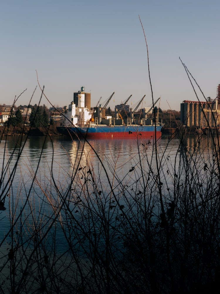 River Cargo Ship