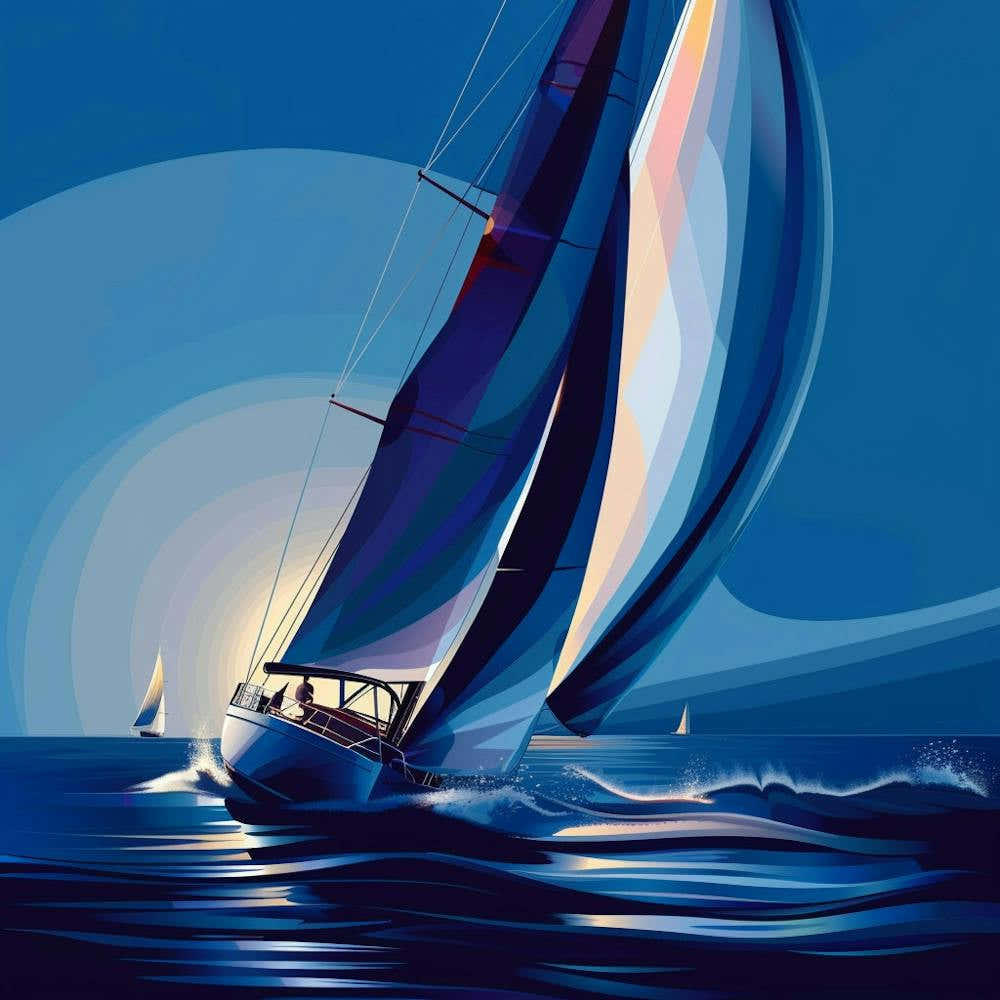 Sailboat At Night