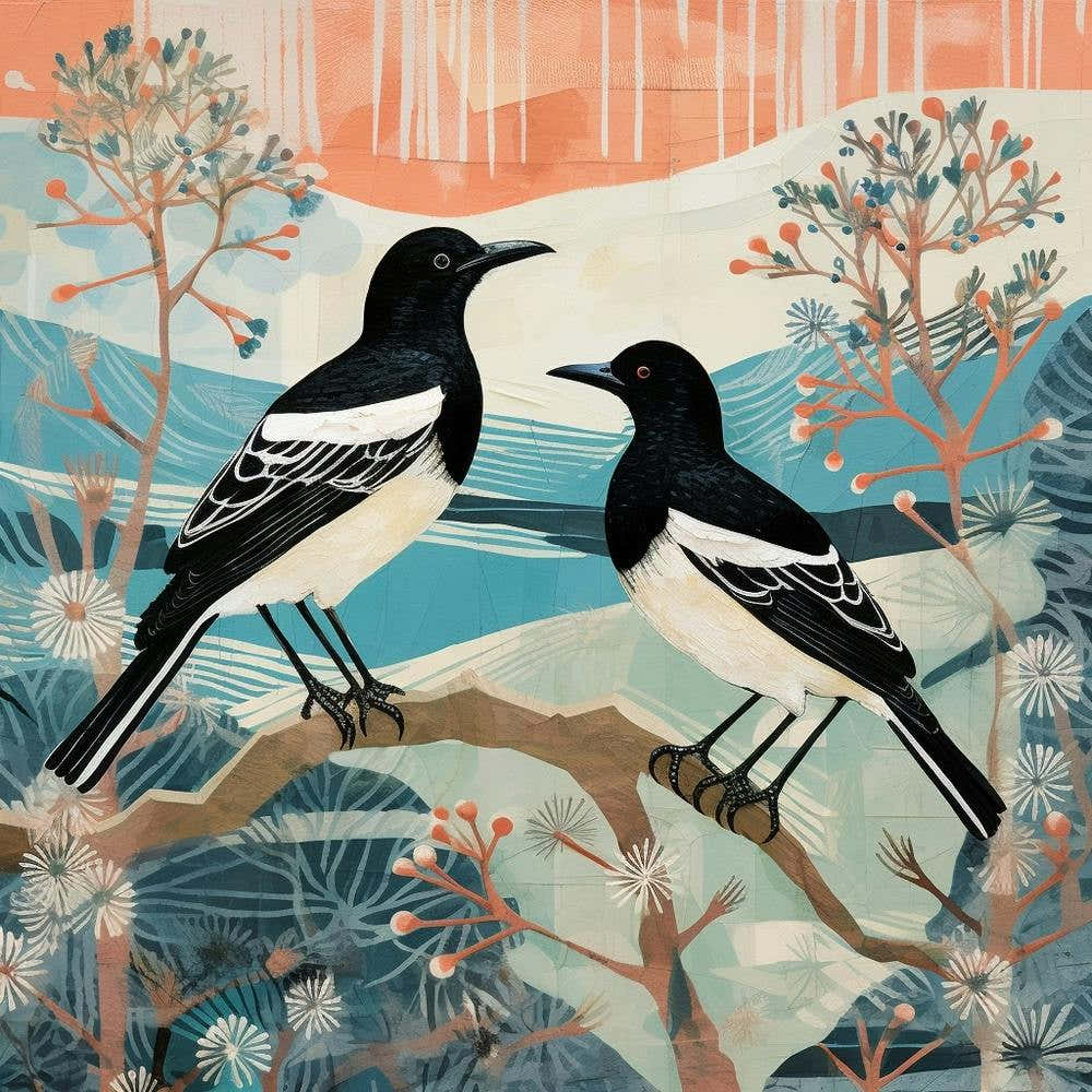 Bird In Nature Magpie 3