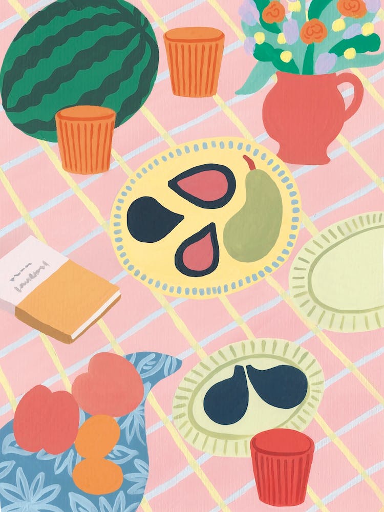 Still Life With Watermelon