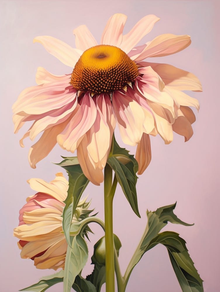 Floral Illustration Sunflower 2