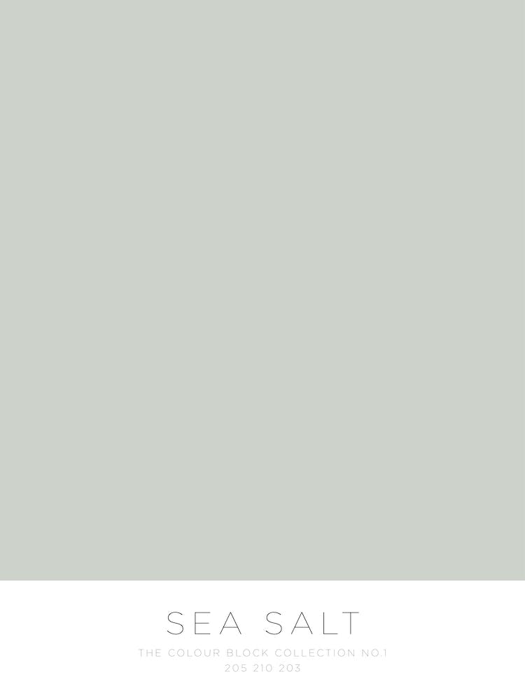 Colour Block Collection - Sea Salt