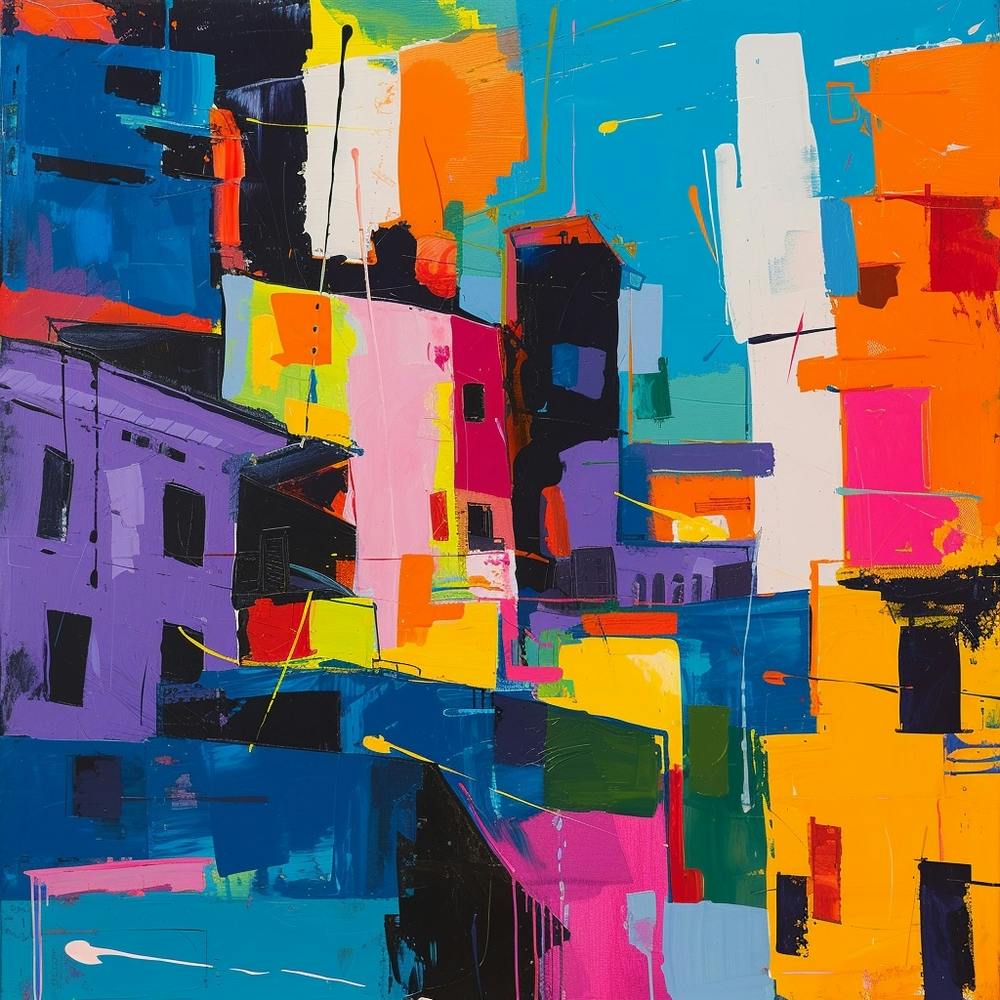 Abstract Travel Collection Buenos Aires Argentina 1