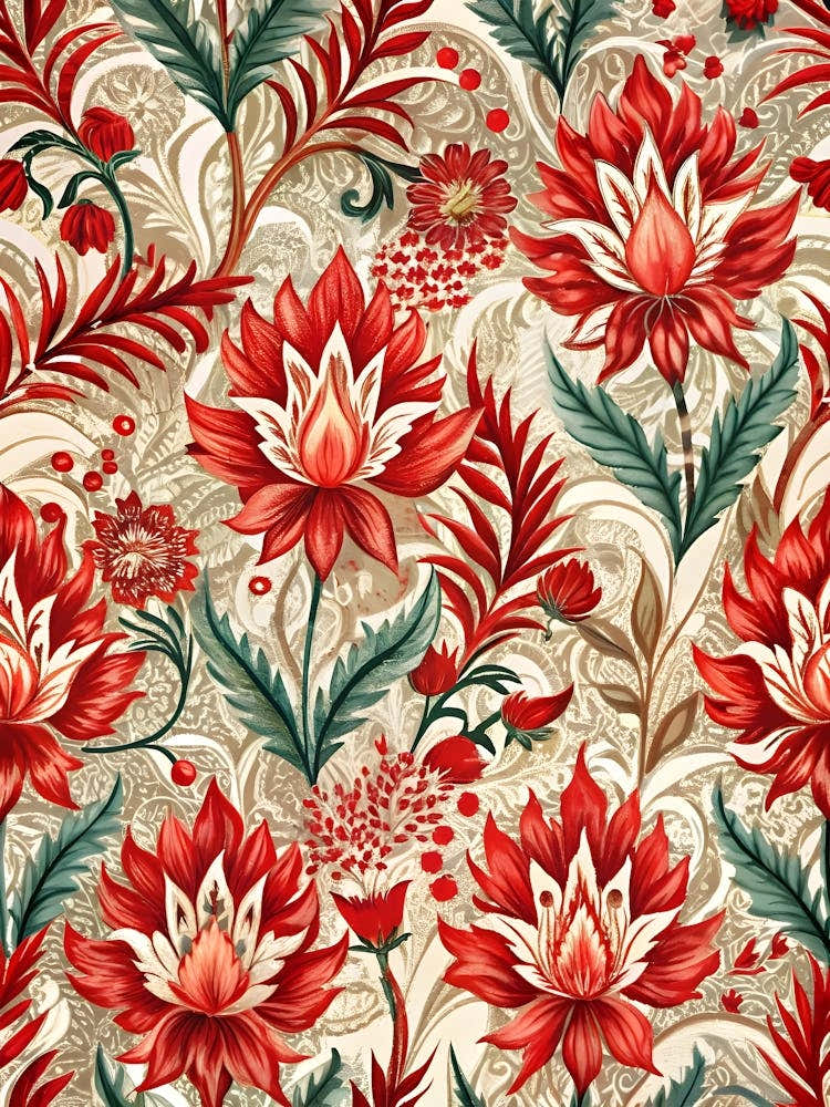 Floral Seamless Pattern 17