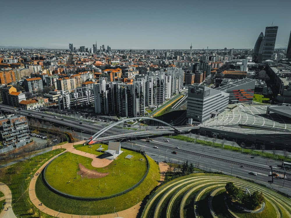 Milan Travel Print - Cityscape Wall Art