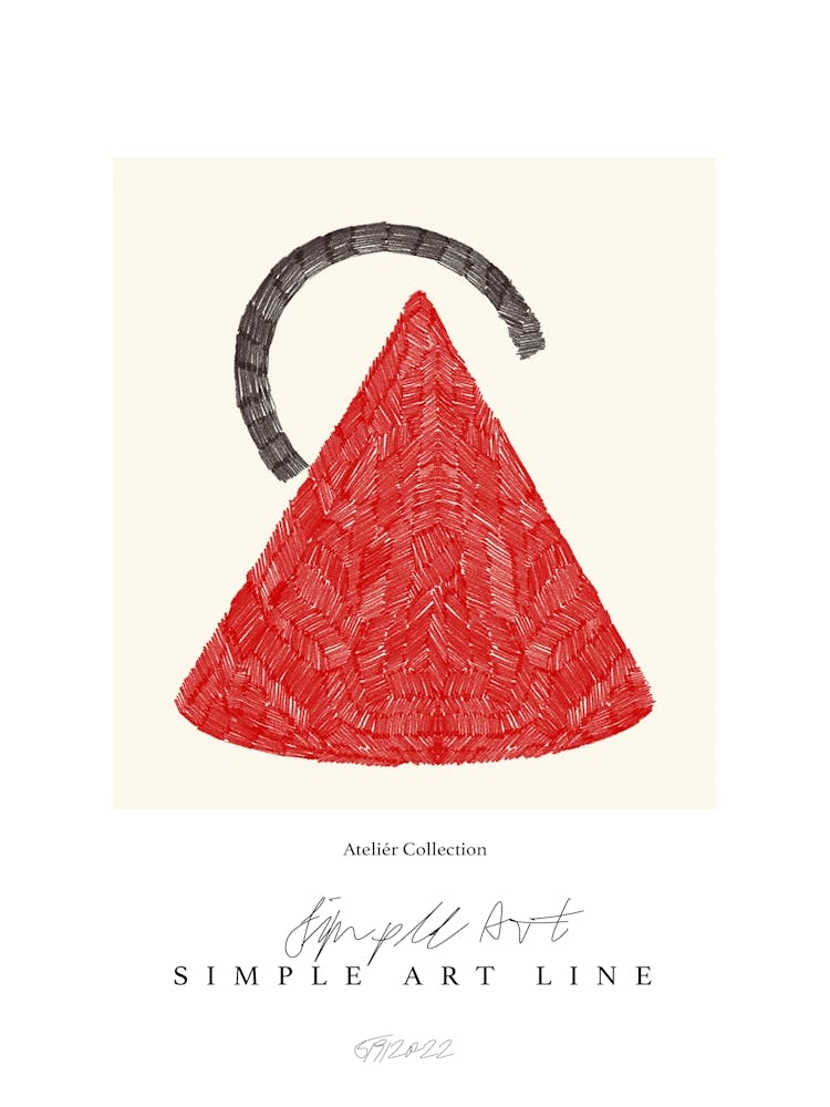 Simple art line no 20