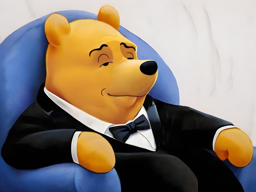 Tuxedo Winnie The Pooh Meme Art