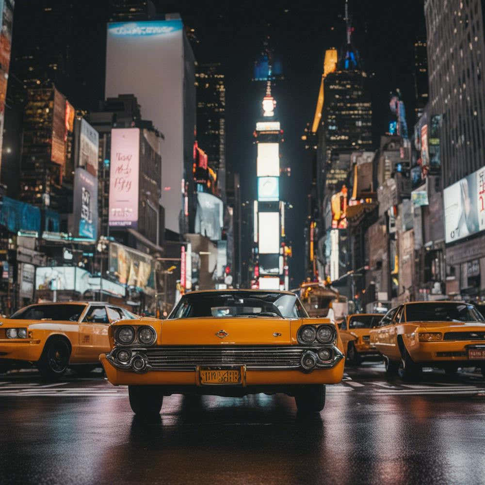 Times Square At Night