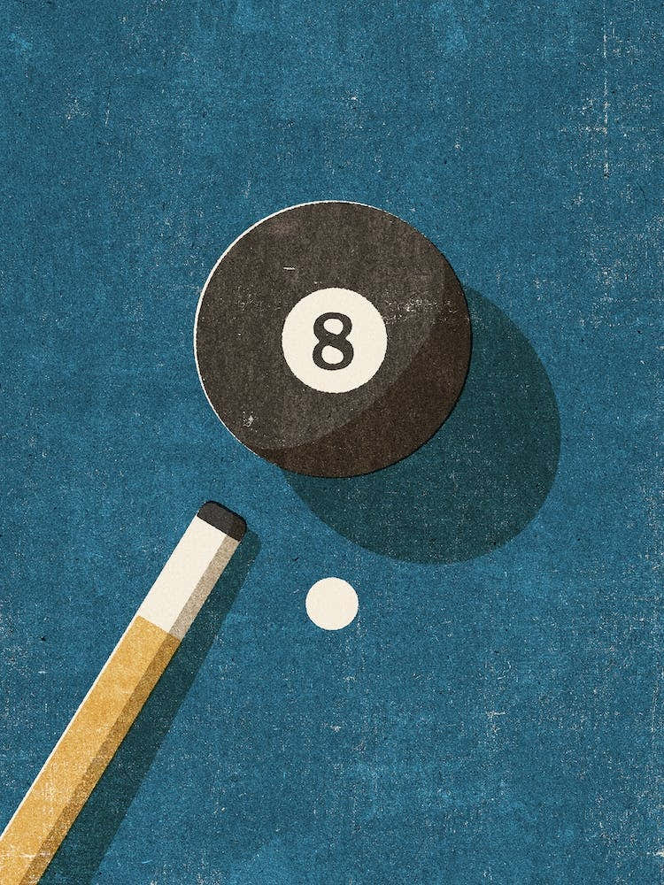 Billiards Ball 8