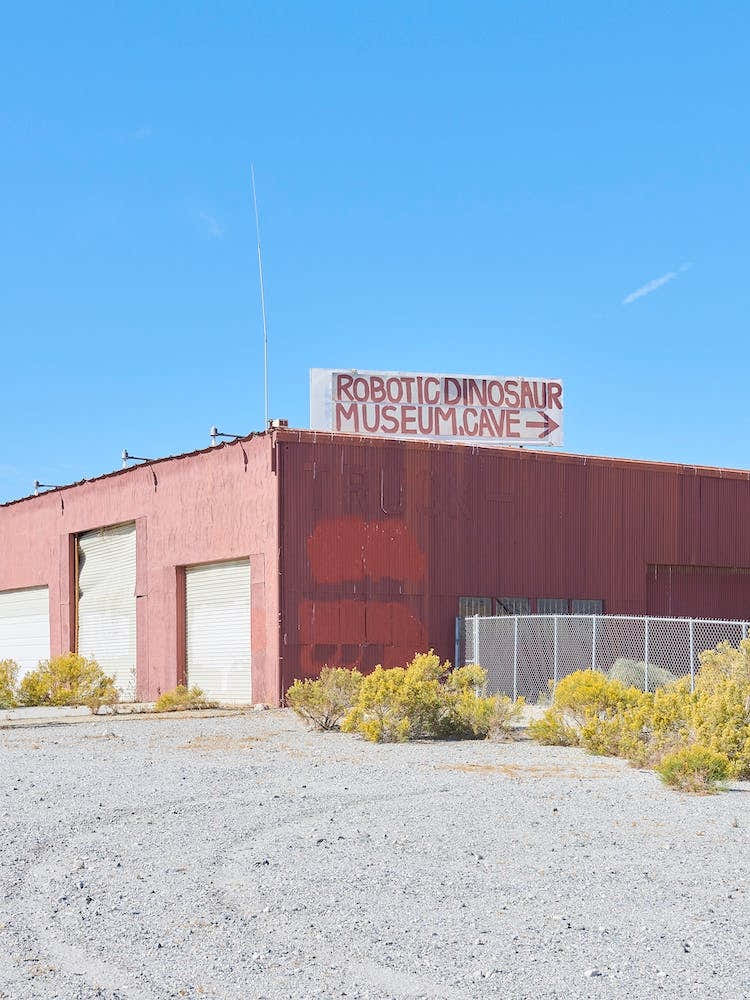 Robotic Dinosaur Museum Cave