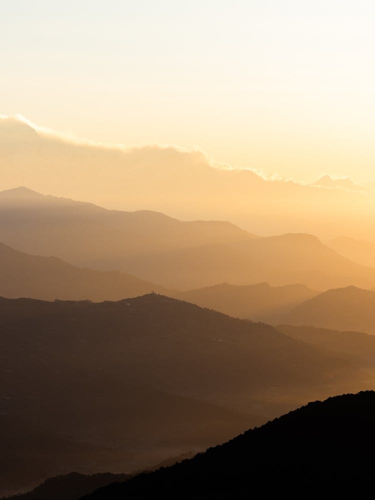 Sunrise Over The Mountains