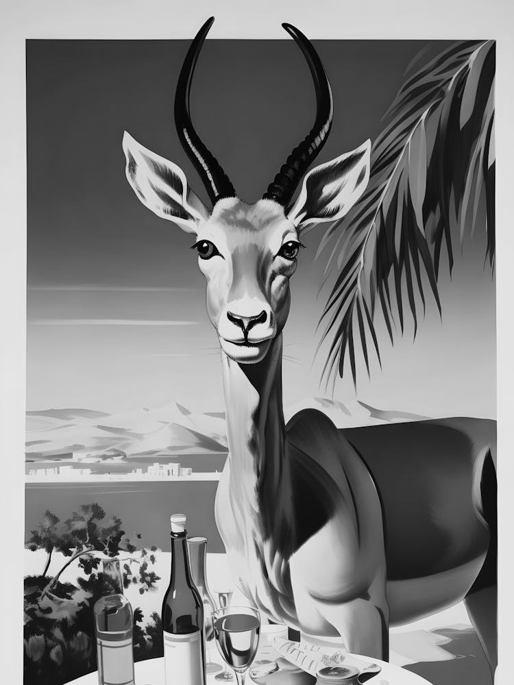 Antelope At Table